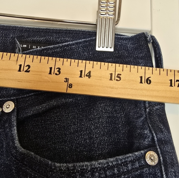 PACSUN Slim Indigo Comfort Stretch Jeans Men's 32x31 Mid-Rise Tapered Fit Casual - Picture 11 of 14